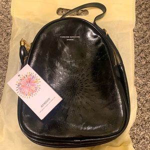 Mini black back pack